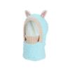 Children's Plush Warm Ear Pullover Hat With Plush Mask And Neck