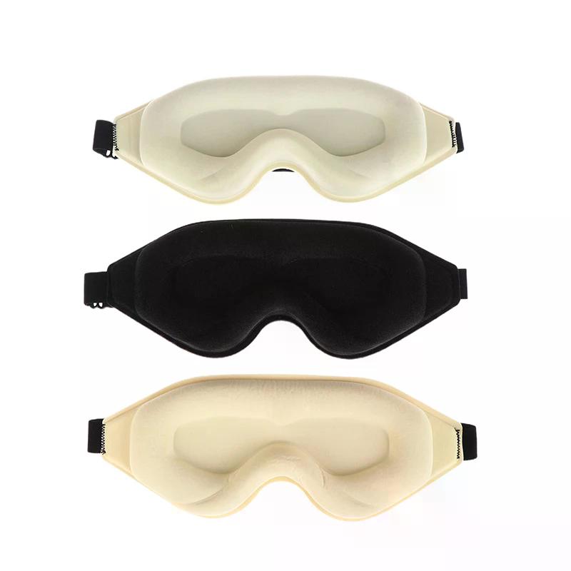 3D Cooling Eye Mask Sleep Mask Pressure-Free & Light Block-Out Eye Mask for Sleep with Easy Adjustable Elastic Strap