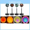 Degree 180 Rotation Projection Lamp Light Visual Mood Rainbow Sun Light Sunset