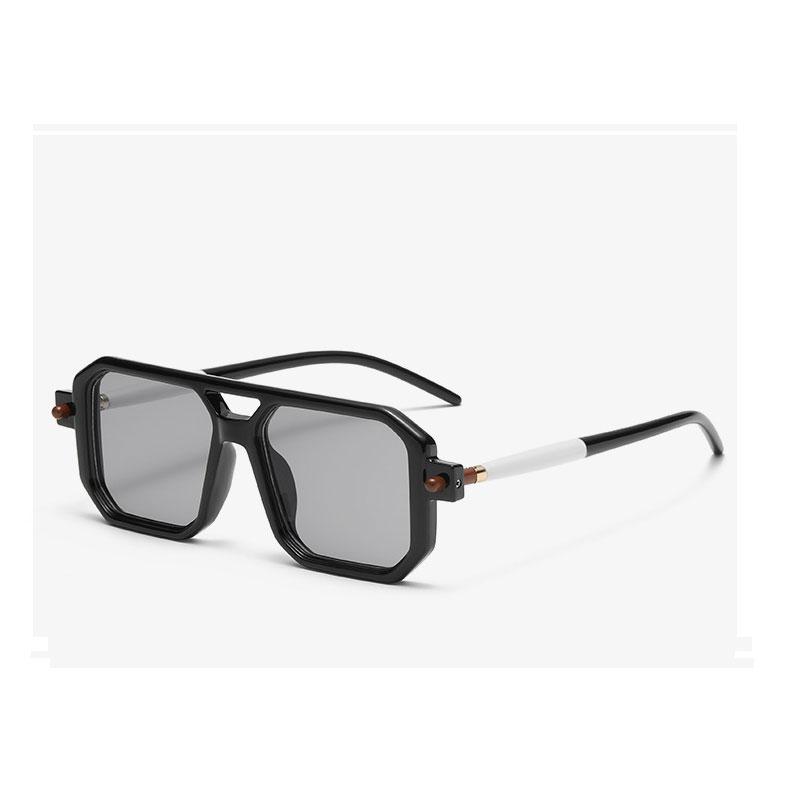 Comfortable Durable High Quality Retro Designer Style Edgy Punk Square Shaped Lenses For Both Female Male Sun Glasses