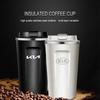 Auto 380ML Cafe Kaffeebecher Edelstahl Thermosbecher für K9 Sportage Niro K5 Carnival EV6 EV9 EV3 K8 Stinger Forte Ceed K4