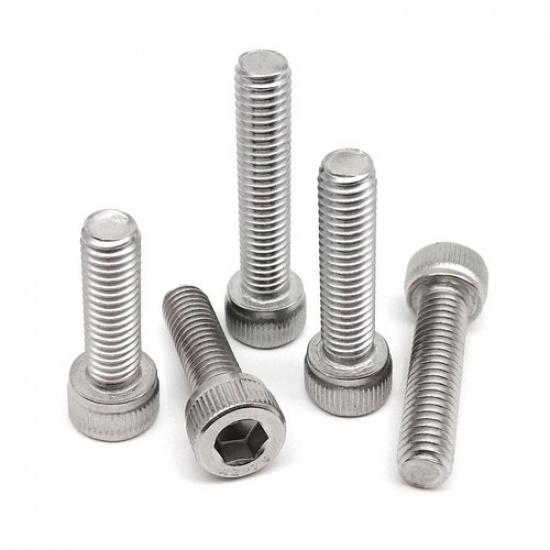 M2-M8 304 A2-70 Stainless Steel Allen Hexagon Hex Socket Head Cap Bolt Screw K 50pcs M2*10mm