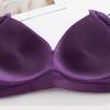 Large Size Thin Anti-sagging  Breast-collecting Non-wire Non-magnetic Underwear Bra Ladies Bra Without Steel Ring Gathered