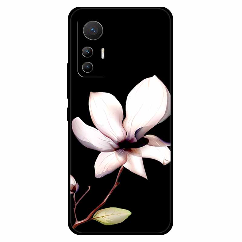 For Xiaomi 12 Lite Case Soft Silicone TPU Space Protective Back Cover For Xiaomi Mi 12 Lite Cases 12lite Printed Marble Shells