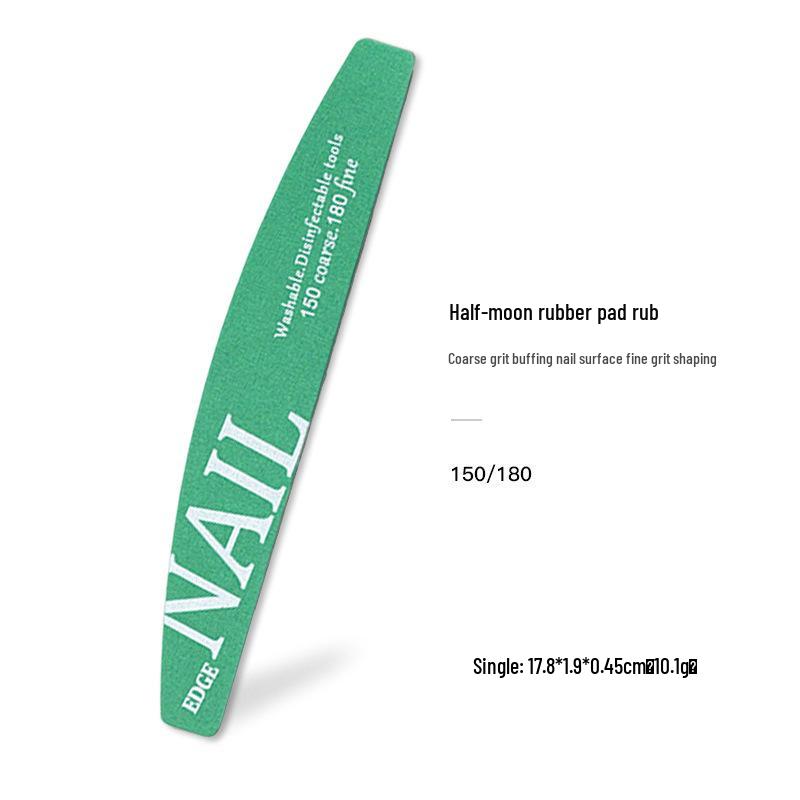 Non-shedding Washable Double-sided Nail File for Polishing and Sanding