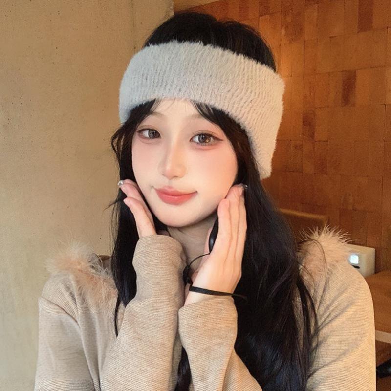 Winter Ear Warmer Earmuffs Headband Cute Hair Bands Outdoor Skiing Sport Thick Hairband For Women Men Headscarf Hair Accessories