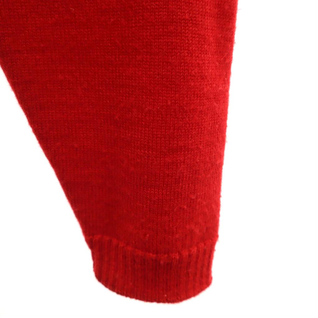 PENDLETON 70s Made In USA Vintage Long Sleeve Knit M Red Sweater Women Used