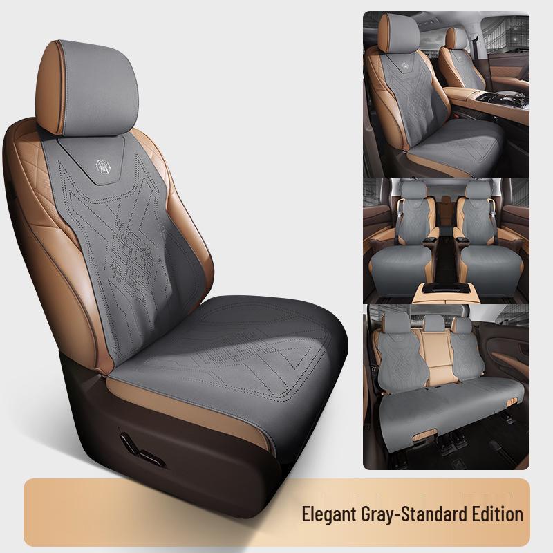 Buick LaCrosse & GL8 Suede Car Seat Cushion - All Seasons Saddle Design