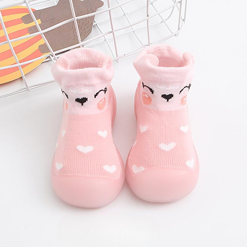 Socken-Schuhe für Jungen und Mädchen - Indoor Weichsohlige Anti-Rutsch-Schuhe