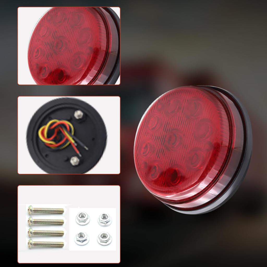 Ygmylandbb LED Truck Side Marker Lamp Shoulder Light Car Width Light 24V 9