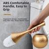 Exquisite Toilet Brush Set Light Luxury Vertical Toilet Brush Holder Bathroom Cleaning Brush  RV