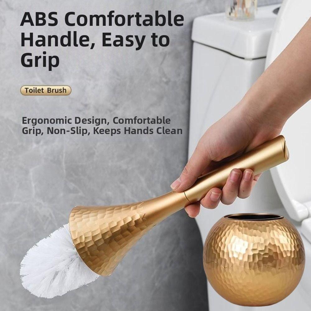Light Luxury Long Handle Toilet Brush Exquisite Floor Toilet Cleaning Tool  Shower Area