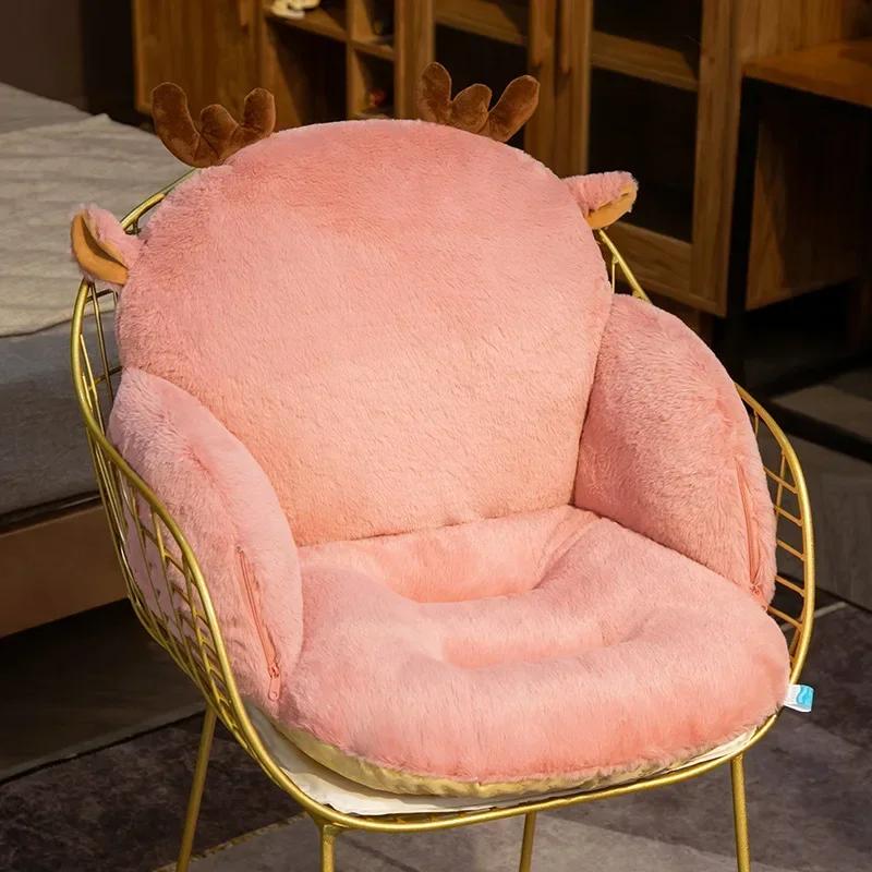 Poduszka siedziska Królik Pluszowa poduszka Biurowa Poduszka lędźwiowa Oparcie Zintegrowana poduszka na krzesło Sofa Talia Długoterminowa