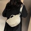Nylon Fabric Shoulder Bag  High Capacity Women's Crossbody Messenger Pouch Leisure Versatile Shoulder Hobos Bag for Working