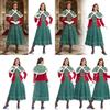 Halloween Witch Costume For Women With Polyester Fabric And Crown For Cosplay And Stage Performances