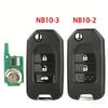 2/3 Button Remote Car Keys Fob for URG200 KD900 KDNB Ergonomic Design Replacement Universal Remote Key with Chip