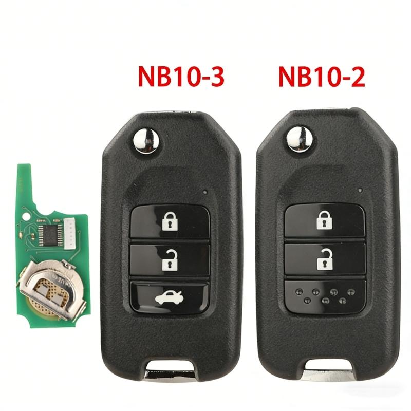 2/3 Button Remote Car Keys Fob for URG200 KD900 KDNB Ergonomic Design Replacement Universal Remote Key with Chip