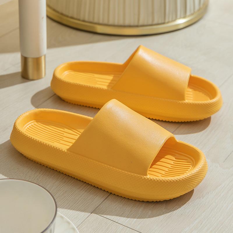 Slippers Summer Home Bathroom Bath Non-slip Deodorant Cool Slippers Women Eva Platform Silent Shoes