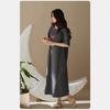 Lazy Wind Nightdress Women's Summer Korean Short-sleeved Medium and Long Knee Dress Loose Korean Version Cute Student Pajama Dress