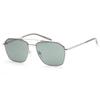 Men S 56mm SunglaSSeS Shiny Silver