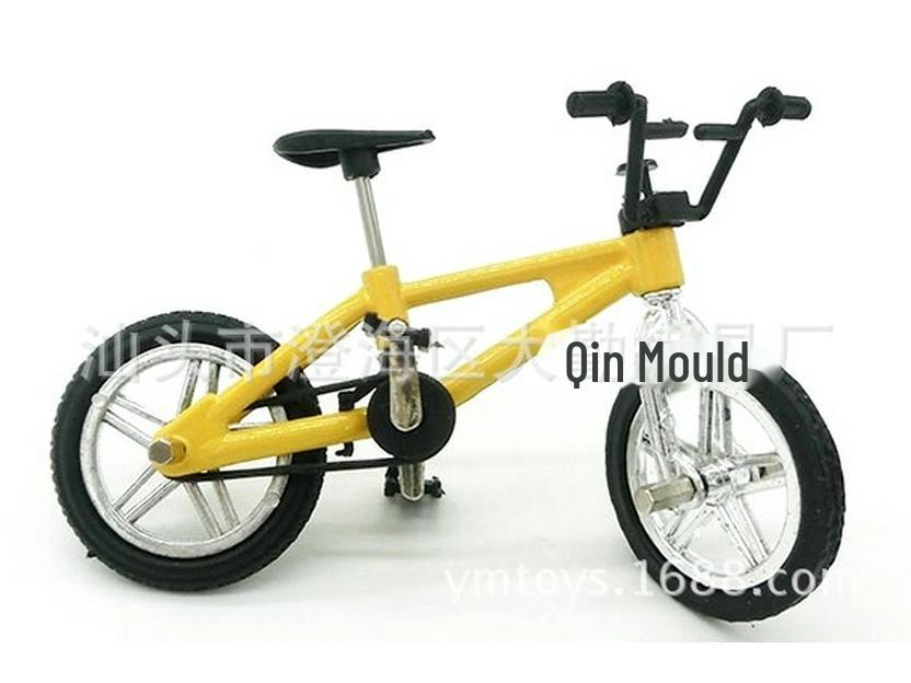 Mini Alloy Bicycle Toy Model - Creative Finger Bike Cake Ornament