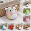 Keychain Squishallow Animal Koala Unicorn Bear Deer Stuffed Toy Children Gift