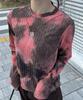 DAMP Necklace Tie-Dye Knit_Pink