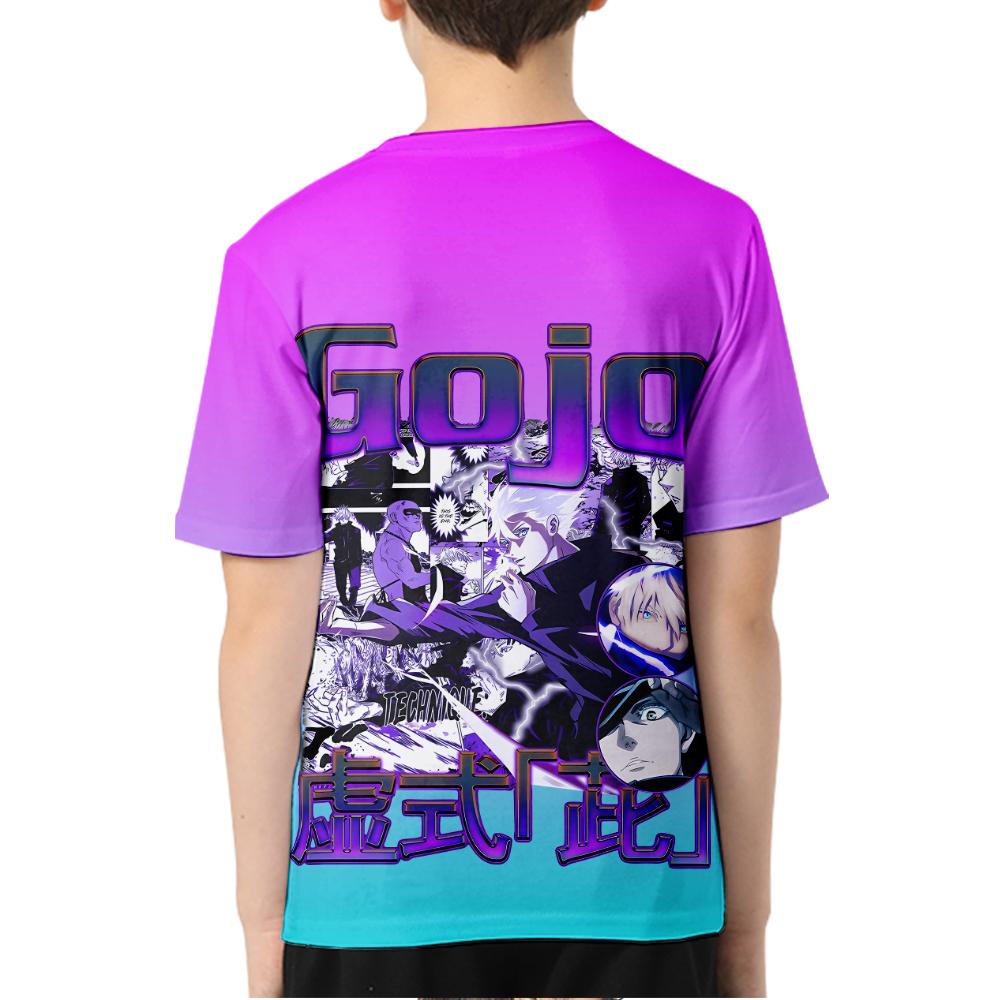 Jujutsu Kaisen Anime Tshirt Summer Short Sleeve Tee Shirt Cartoon T Shirt Fitness Tops