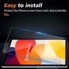 For Xiaomi Redmi Pad SE Screen Protector HD Clear Arc Edge Tempered Glass Tablet Screen Film