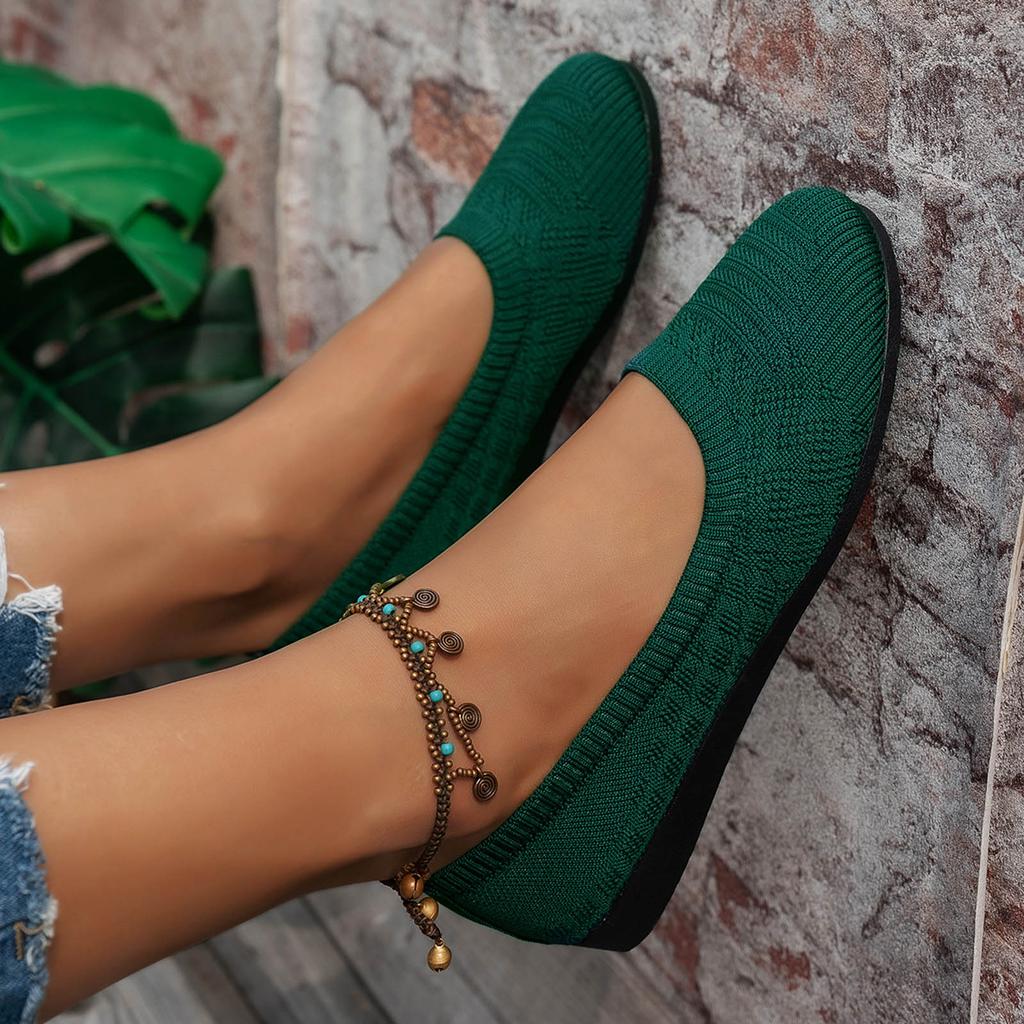 Casual Tennis Shoes For Women Women'S Solid Color Thin Soled Slip Low Cut Flat Shoes Fashionable Fabric Upper TêNis Feminino