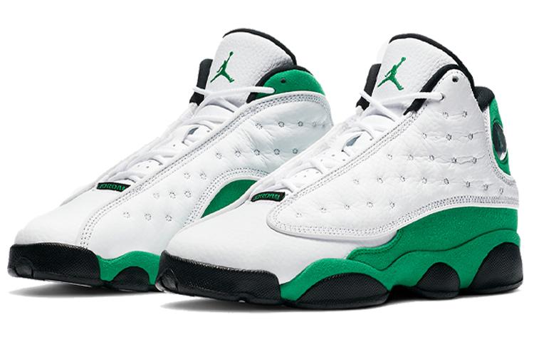 Jordan 13 Retro 'White Lucky Green' GS DB6536-113