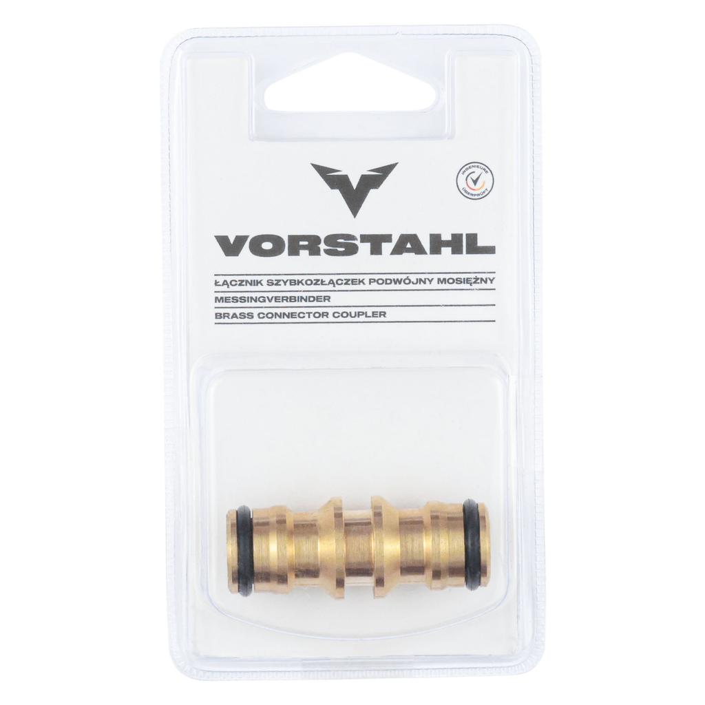 Vorstahl double brass quick-connect coupler