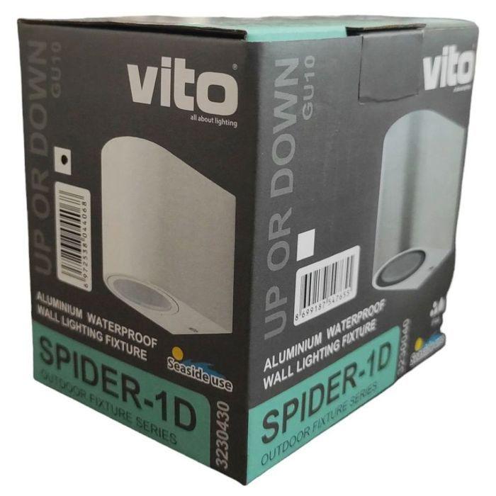 Applique SPIDER-1D 35W GU10 IP44 Blanc