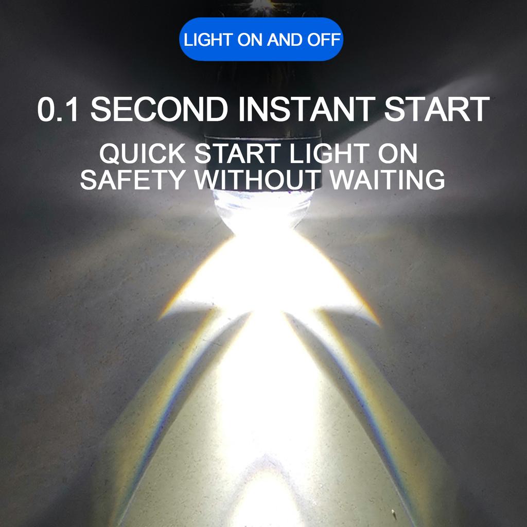 120W Auto Lamp Mini Lens LED H4 Bulbs Headlight for Cars High Beam Low Beam H4 LED Projector Dual Lens Turbo Fan 6000K White