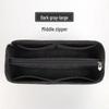 Custom Felt Cosmetic Bag Storage Organizer with Divider