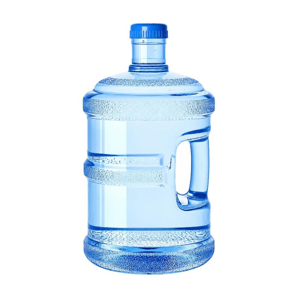 Household Water Jug with Side Handle Thickened Screw Cap for Families, Kitchen