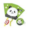 Handheld Animal Kite Portable Foldable Kite Breeze to Fly Cartoon Panda Kite  Children Sports