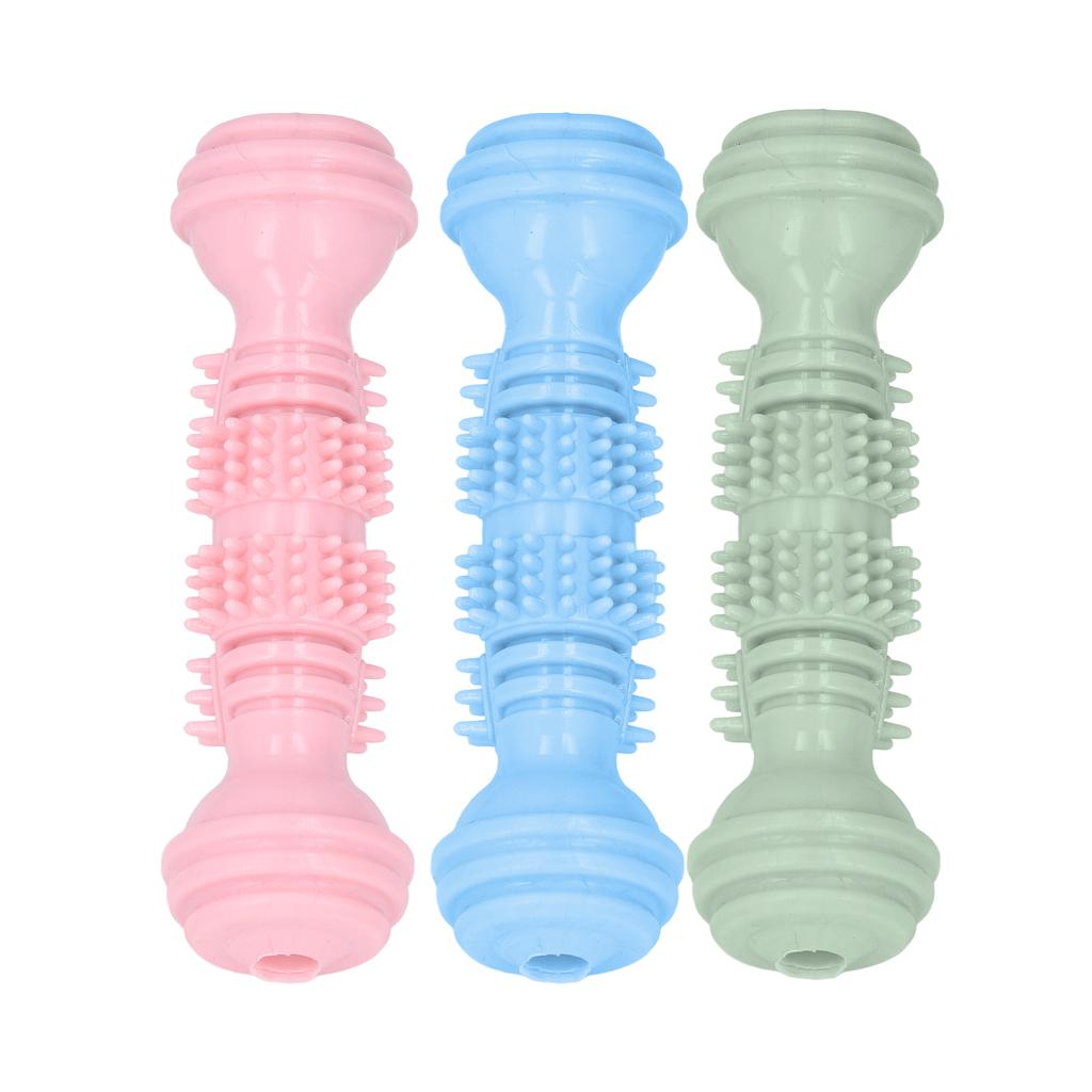 Dog Chew Toy Puppy Teething Toys Dumbbell Teeth Cleaning Interactive Dog Hew Toys Puppy Stuff Puppy Supplies For Small Dogs