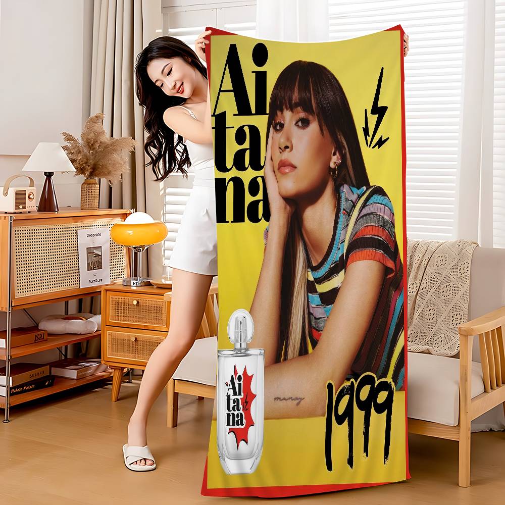 Singer A-Aitana Big Microfiber Beach Towels Quick Dry Towel Sand Beach Towels Pool Towel For Travel Swim Pool Yoga W30*H60(CM)