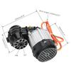 TDPRO Not a Whole Set 1000W 36V Brushless Axle or Motor Differential for Go Kart ATV Quad Buggy Golf Cart