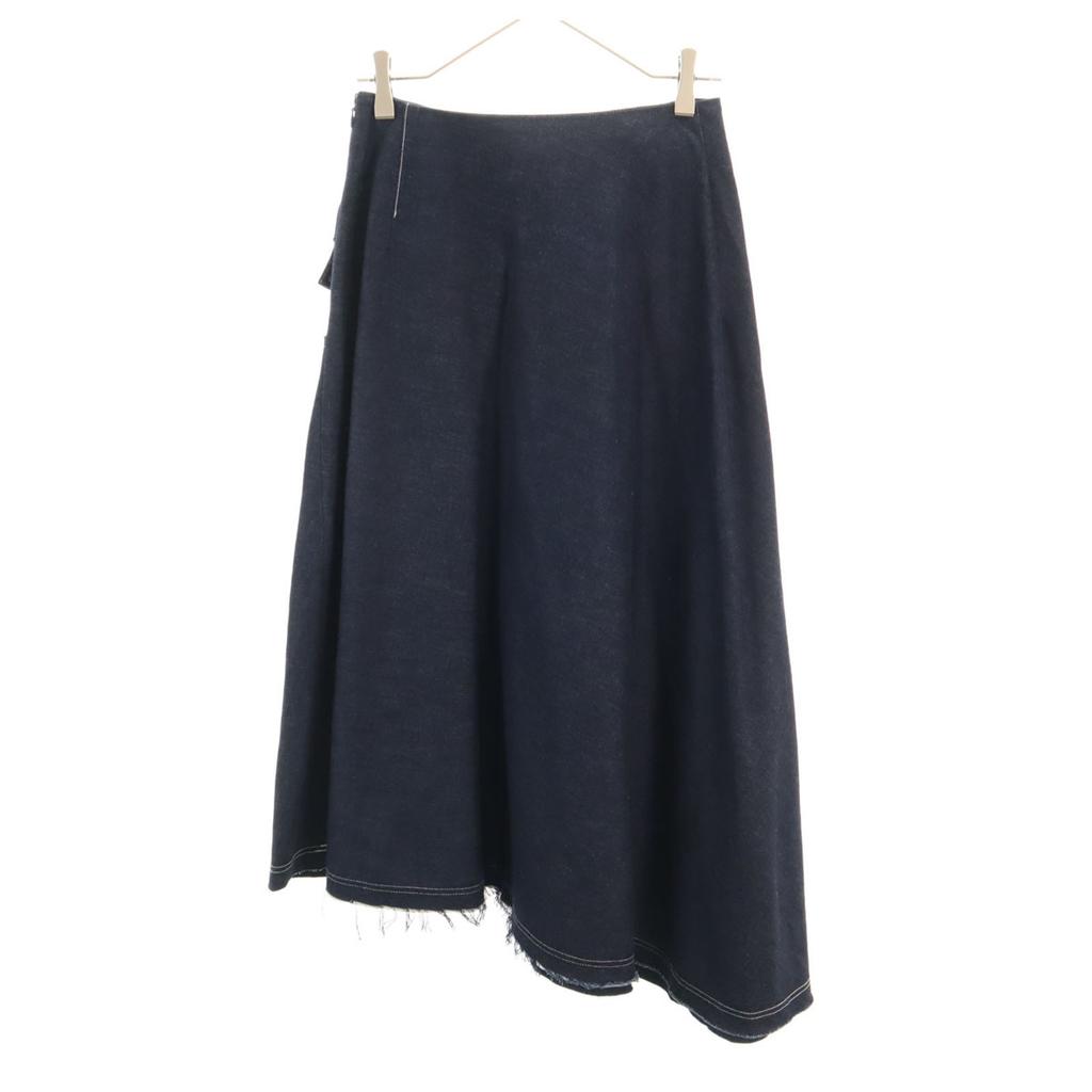 Beauty products Y's made in Japan Long length Ashime Denim skirt 1 Indigo Women Used