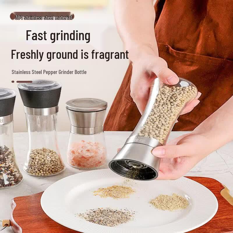 Stainless Steel Manual Pepper Grinder