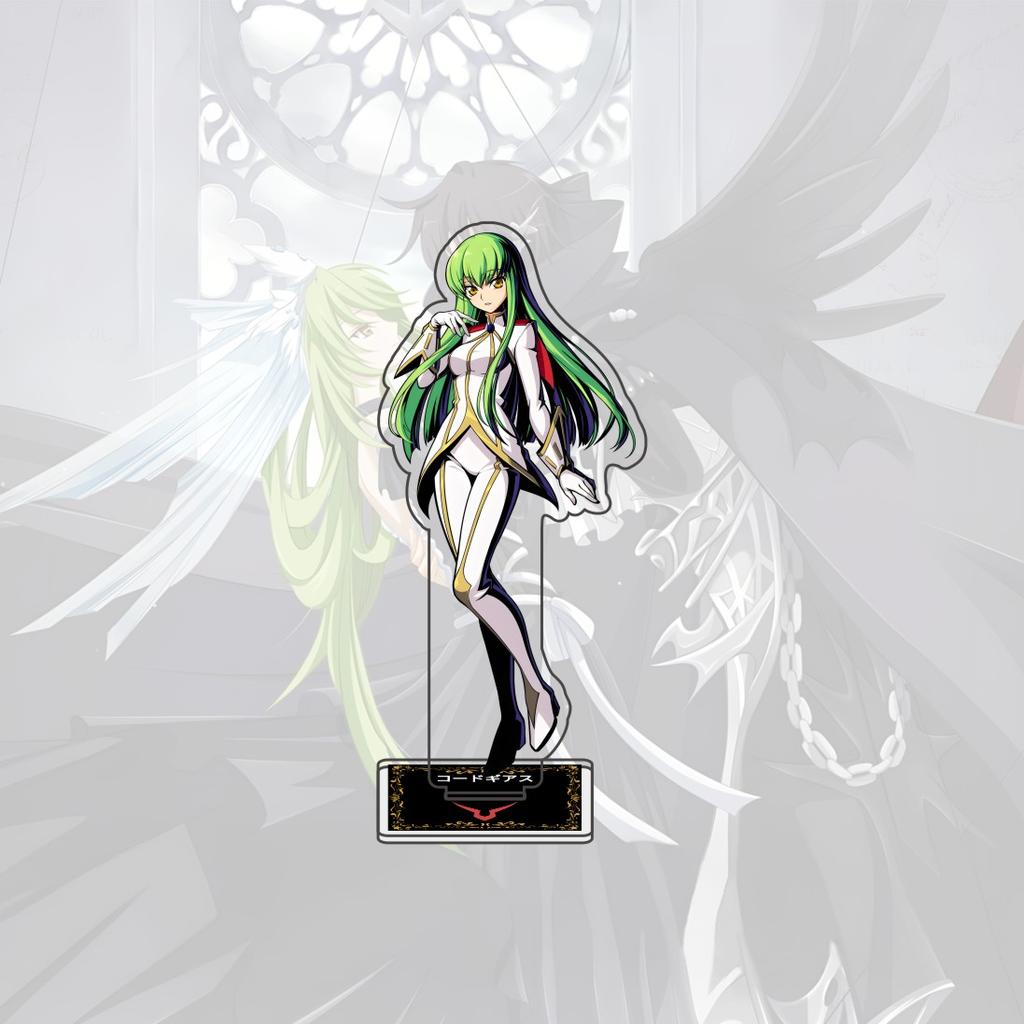 Anime Code Geass: Lelouch of the Rebellion 15 cm acrylic character Lelouch C.C standing model desktop decoration fan gift
