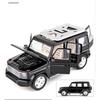 1/24 BENZ EQG New Energy Car Model Diecast Alloy Metal Toy Off-road Vehicles Car Model Simulation Sound and Light Childrens Gifts