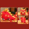 Drache-Maskottchen-Stoff-Treffengeschenk, China-Drache, jährliche weiche Puppe, festliche Plüsch-Schreibtischdekoration, neu