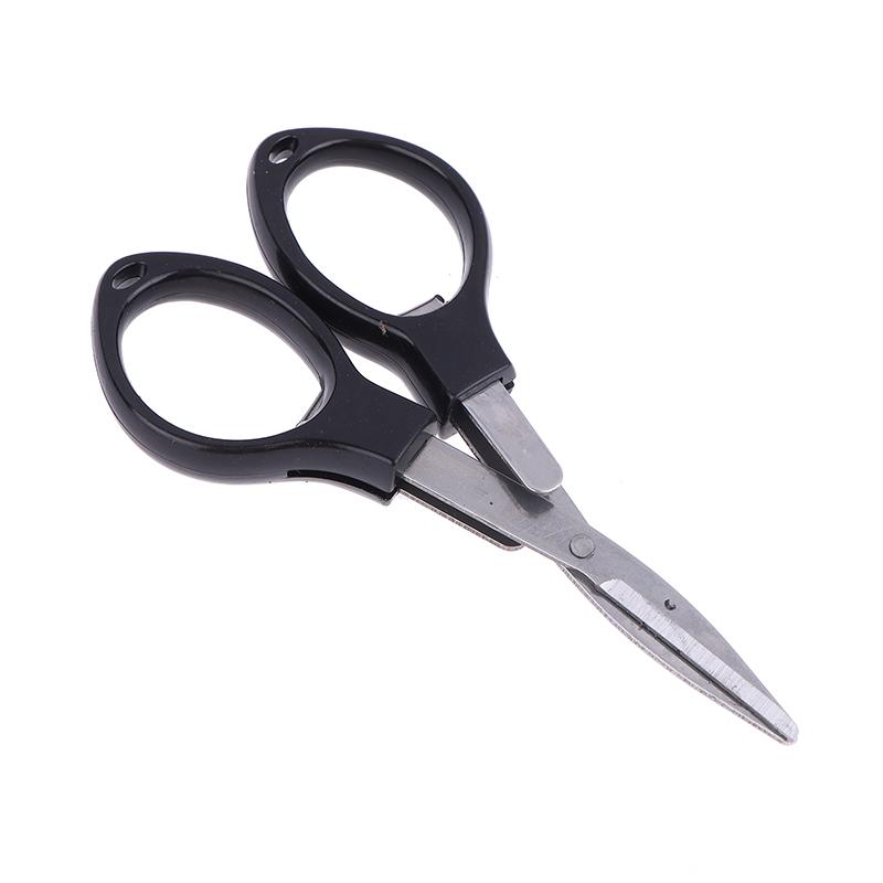 Multifunctional Needlework Scissors Portable Folding Scissors Carbon Steel Fishing Line Cutting Tools Mini Tackle Supplies