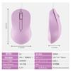 Quiet Wired Mouse with Fixed DPI Ergonomic Easy Compatible with Mac and Tablets Type-C Cable, 1.5 Meter, Symmetrical, 1000, Design, Connection,