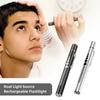 Oral Penlight LED Flashlight Mini Oral Pupil Medical Handy USB Rechargeable Stainless Steel Torch Light Outdoor Fishing Tool
