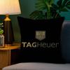 Watch Brand TTag Heuer Pillow Case Plush Fabric Soft Double Sided Print Sofa Cushion Cover Throw Pillow Covers