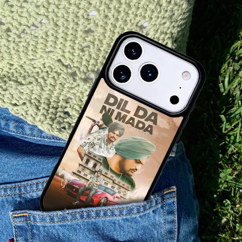 Sidhu Moose Wala Phone Case For iPhone 17 AIR 16 Pro Max 15 14 Pro 11 12 13 Shockproof Silicone Cover